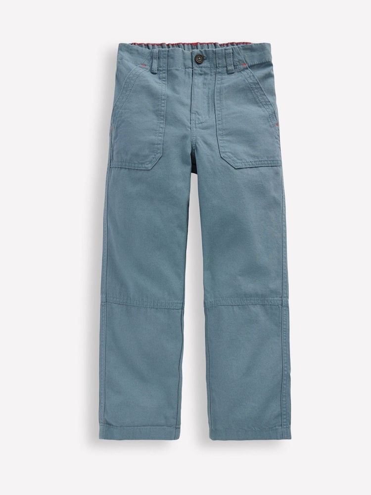 Boden Blue Canvas Carpenter Trousers - Image 1 of 3