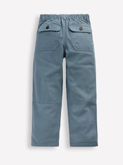 Boden Blue Canvas Carpenter Trousers - Image 2 of 3