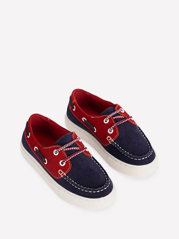 Boden Red Boat Shoes - Image 2 of 3 Boden Red Boat Shoes - Image 2 of 3