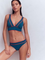 Boden Blue Porto Bikini Bottoms - Image 1 of 7