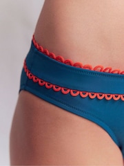 Boden Blue Porto Bikini Bottoms - Image 2 of 7