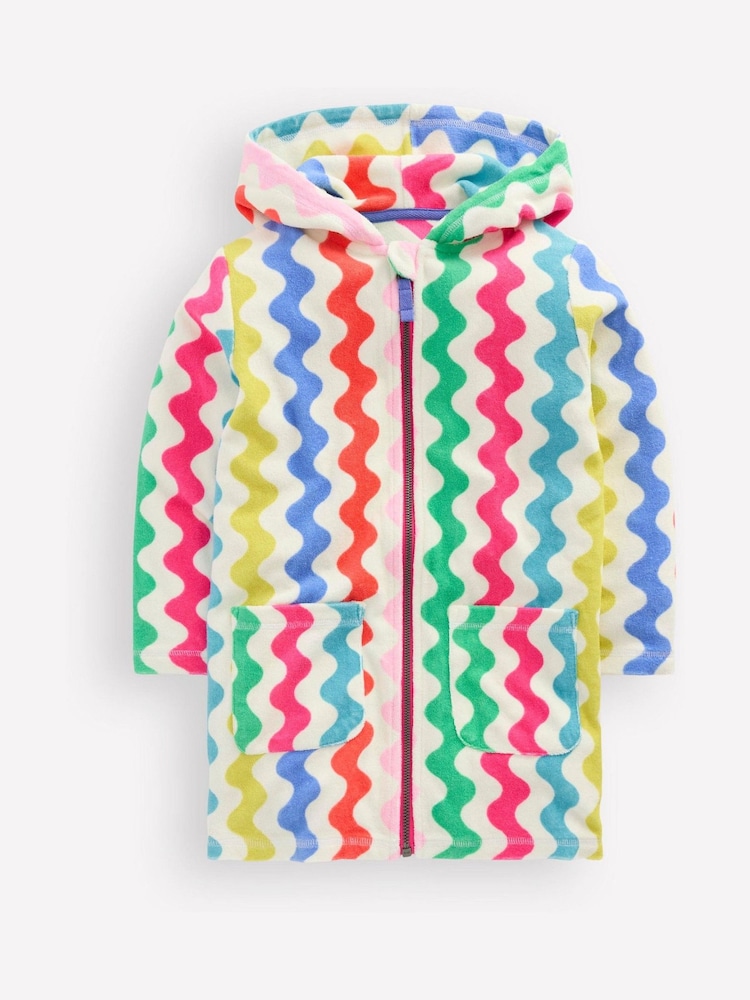 Göy qurşağı dalğası - Boden Romie Dəsmal Fermuarlı Örtük - 3şəkildən 1 şəkil