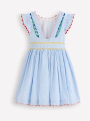 Boden Ric Rac Trim Flutter Dress - Εικόνα 2 του 3