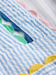 Boden Ric Rac Trim Flutter Dress - Εικόνα 3 του 3