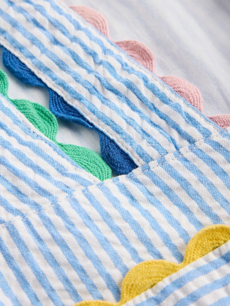 Boden Ric Rac Trim Flutter Dress - Εικόνα 3 του 3