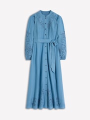 Boden Mae リネン混 シャツワンピース - 画像 6 / 6