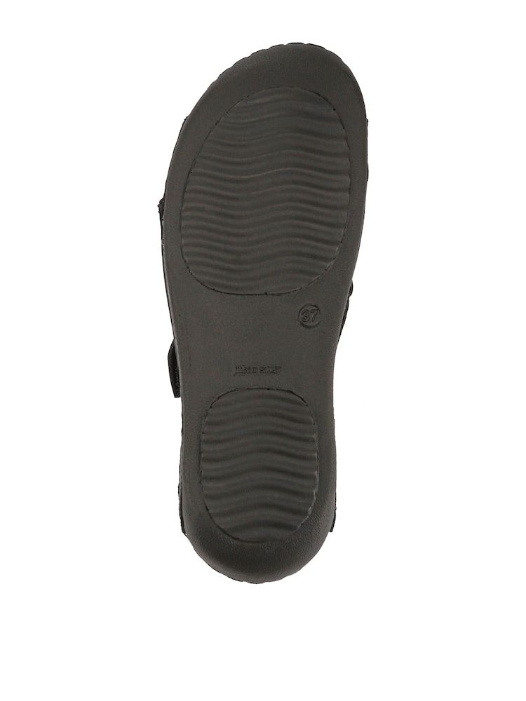 Pavers Black Lightweight Touch Fasten Mules - Image 6 of 6