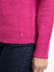 Rosa - Weird Fish Sinatra Gemusterter Strickpullover - Bild 4 von 7