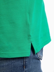 Weird Fish Light Green Miles Pique Cotton Polo Shirt - Image 5 of 7