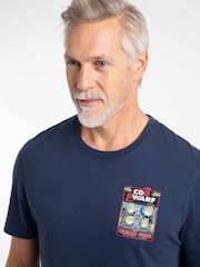 Weird Fish Blue Cod Dwarf Back Print Artist T-Shirt - Image 1 of 6