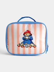 JoJo Maman Bébé Light Orange Stripe Paddington Lunch Bag - Image 1 of 5