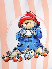 JoJo Maman Bébé Light Orange Stripe Paddington Lunch Bag - Image 5 of 5