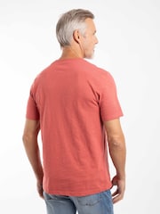 Weird Fish Light Red Fished Branded 100% Cotton T-Shirt - Image 2 of 6