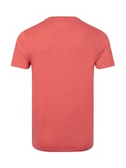 Weird Fish Light Red Fished Branded 100% Cotton T-Shirt - Image 6 of 6