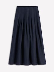 Boden Blue Valentina Linen Skirt - Image 5 of 5