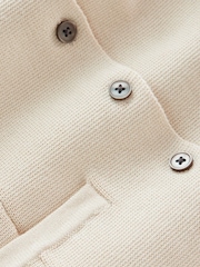 Boden Cream Short Sleeve Knitted Cardigan - Image 8 of 8
