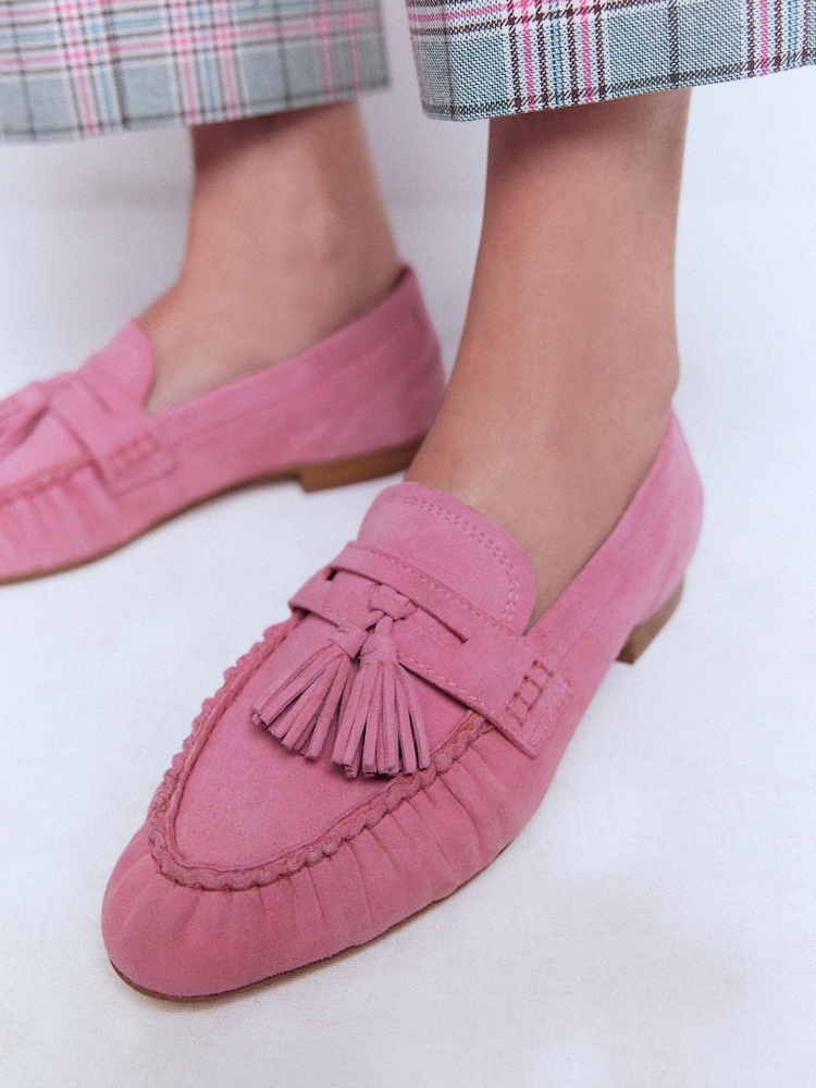 Boden נעלי מוקסין רכות בעיטור כיווצים - תמונה 2 מתוך 6