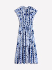 Boden Blue Tala Tiered Jersey Maxi Dress - Image 6 of 6