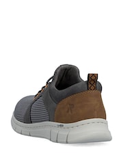 Rieker Elasticated Grey Shoes - Image 8 of 11