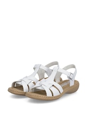 Rieker White Sandals - Image 4 of 9