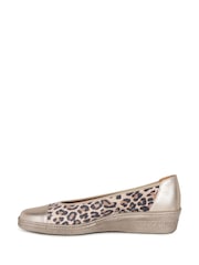 Gabor Animal Petunia Low Wedge Shoes - Image 3 of 5