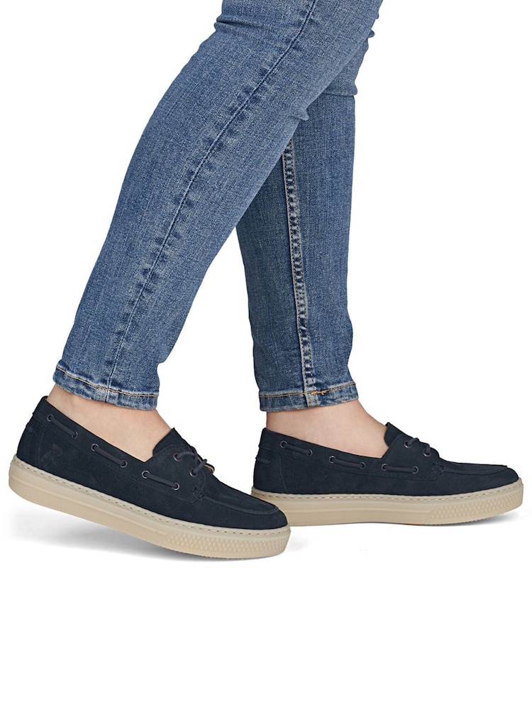 Rieker Lace-up Blue Shoes - Imaginea 1 din 10