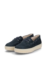 Rieker Lace-up Blue Shoes - Imaginea 5 din 10