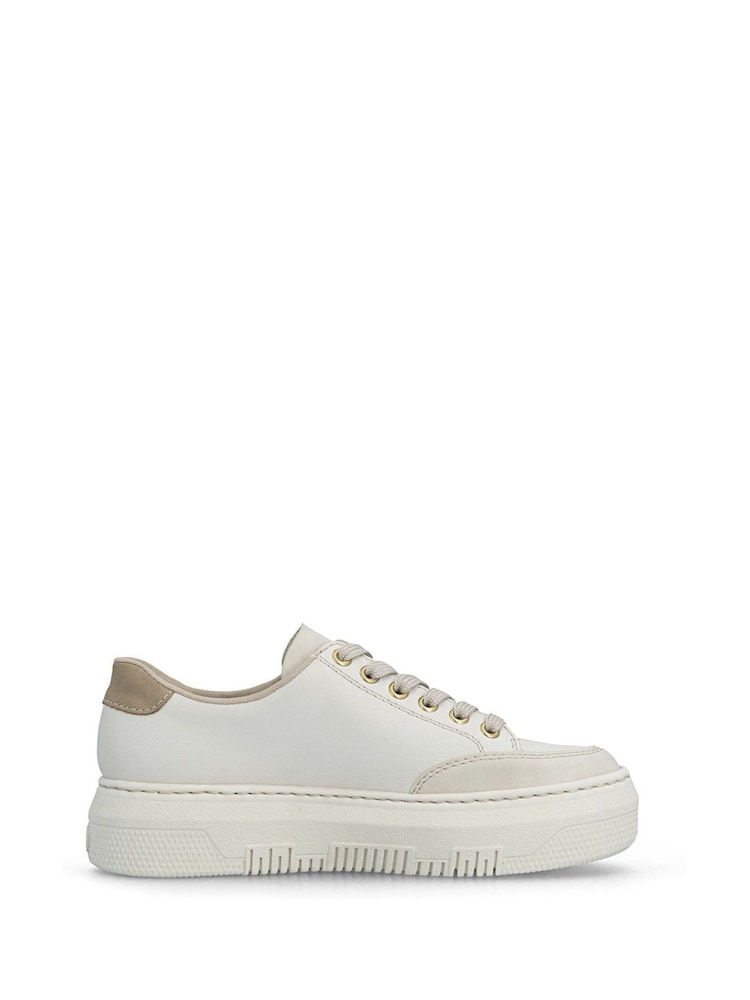 Rieker White Trainers - Image 2 of 7