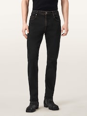 AllSaints Brown Sid Ultra Jeans - Image 2 of 8