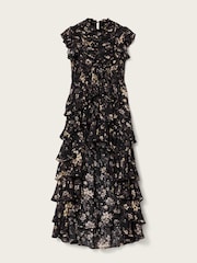 AllSaints Black Shaela Dress - Image 5 of 5