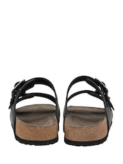 Negro - Sandalias de cuero de Lotus - Imagen 3 de 4