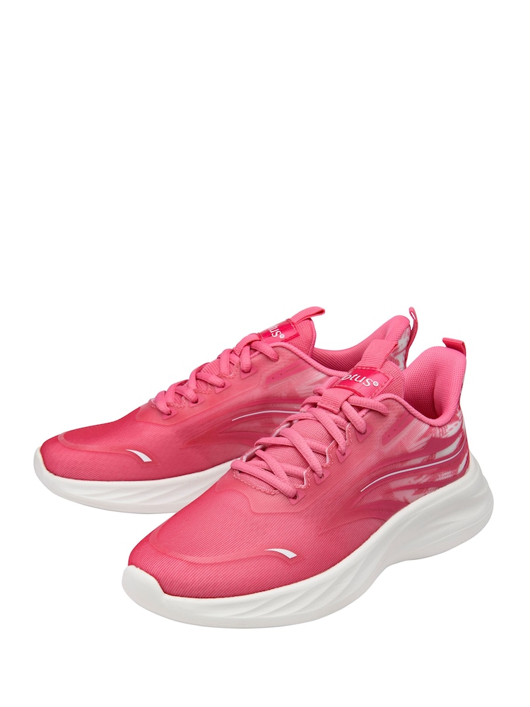 Lotus Pink Lace-Up Trainers - Image 2 of 4