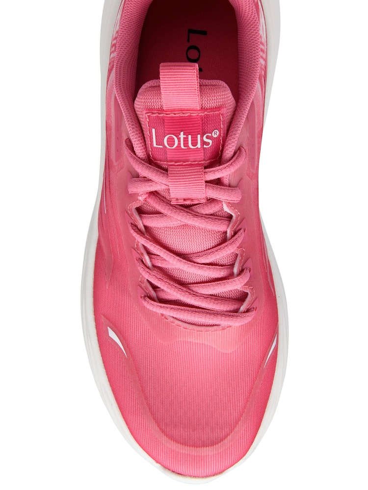 Lotus Pink Lace-Up Trainers - Image 4 of 4