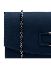 Lotus Blue Clutch Bag with Chain - Image 4 of 4
