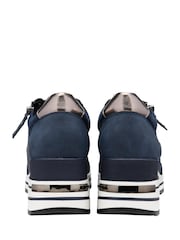 Lotus Blue Zip-Up Trainers - Image 3 of 4
