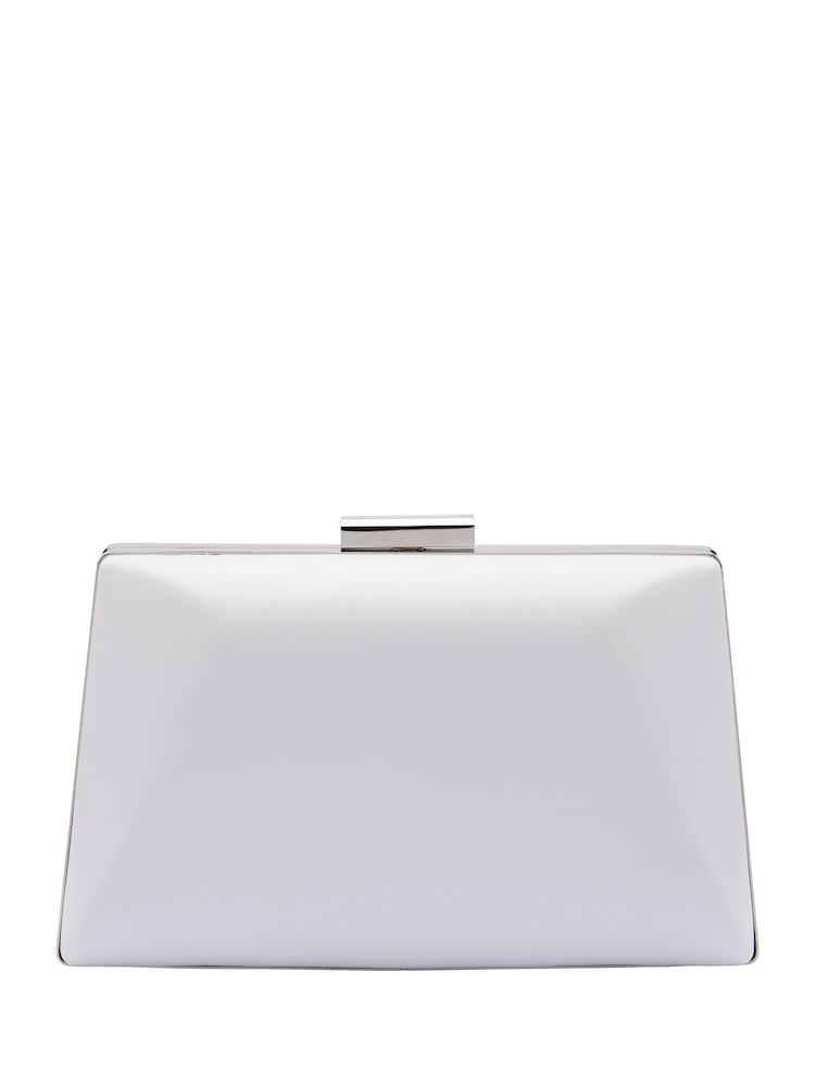 Lotus Off White Clutch Bag with Chain - Image 2 of 4 Lotus Off White Clutch Bag with Chain - Image 2 of 4
