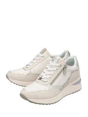 Lotus White Zip-Up Trainers - Image 2 of 4