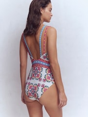 Boden Pink Arles Swimsuit - Image 4 of 7