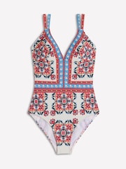 Boden Pink Arles Swimsuit - Image 6 of 7