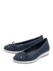 Lotus Blue Slip-On Shoes - Image 2 of 4