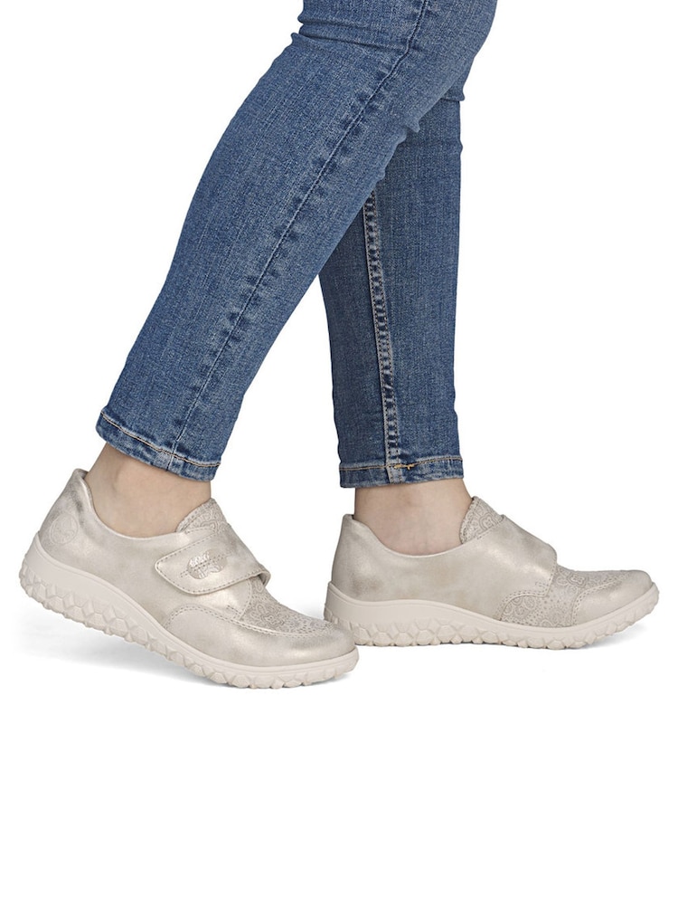 Rieker Cream Rieker Cream Shoes Hook & Loop - Image 1 of 7