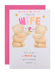 Hallmark Pink Mother's Day Card For Wife Forever Friends Design - Image 3 of 4