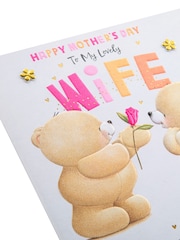 Hallmark Pink Mother's Day Card For Wife Forever Friends Design - Image 4 of 4