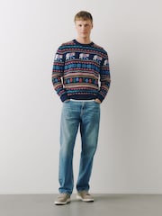 Mornarica Plavo - Polar Bear Christmas Jumper - Slika 2 od 5