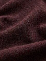 Burgundy Red N. Premium Zip Up Ultrasoft Knitted Jacket - Image 11 of 12
