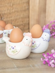 Something Different Set of 2 Hen Shaped Egg Cups - Εικόνα 1 του 4