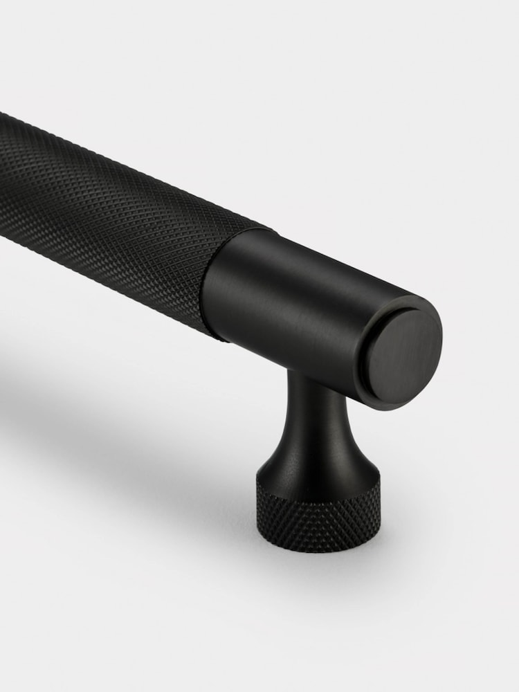 Buy Pushka Home Black Knurled Cabinet Bar Handle from the Next UK ...
