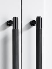 Pushka Home Black Knurled Cabinet Bar Handle - Image 2 of 3
