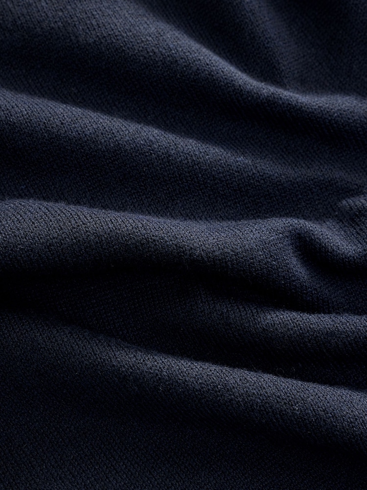 Navy Blue Roll Neck Jumper - Image 3 of 3 Navy Blue Roll Neck Jumper - Image 3 of 3