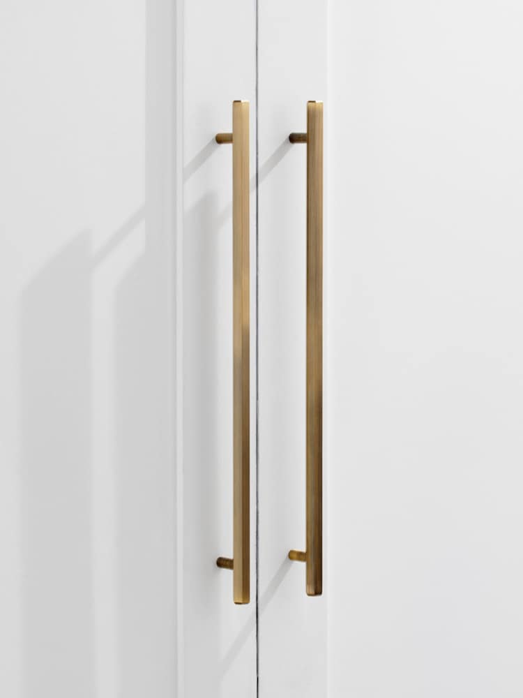 Pushka Home Gold Slim Hexagonal Cabinet Bar Handle - Image 1 of 2 Pushka Home Gold Slim Hexagonal Cabinet Bar Handle - Image 1 of 2